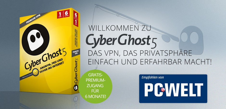 VPN Cyberghost PCWelt Special